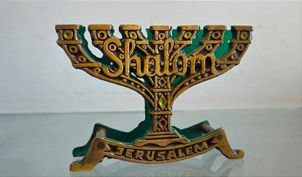 porta guardanapos judaico / israel / jerusalém (antiguidade / raridade / relíquia / antiquário)