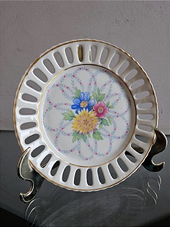 prato em porcelana (antiguidade / raridade / relíquia / antiquário)