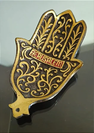 hamsa / judaico / israel / jerusalém (antiguidade / raridade / relíquia / antiquário)