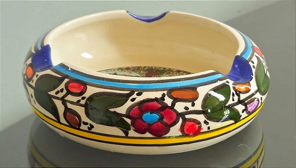 cinzeiro judaico / israel / jerusalém (antiguidade / raridade / relíquia / antiquário)