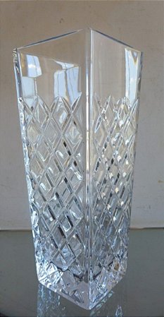vaso em cristal (antiguidade / raridade / relíquia / antiquário)