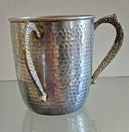 caneca netilat iadaim judaico / israel / jerusalém (antiguidade / raridade / relíquia / antiquário)