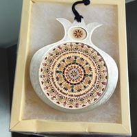 romã judaica / israel / jerusalém (antiguidade / raridade / relíquia / antiquário)