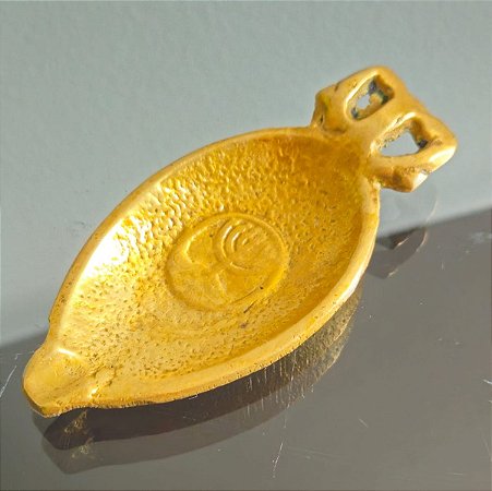 cinzeiro judaico / israel / jerusalém (antiguidade / raridade / relíquia / antiquário)