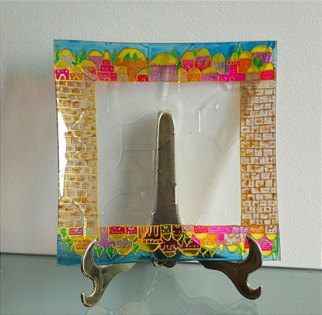 travessa / petisqueira judaica (antiguidade / raridade / relíquia / antiquário)