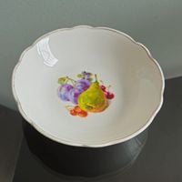 bowl / tigela em porcelana (antiguidade / raridade / relíquia / antiquário)