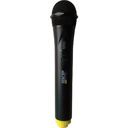 Microfone Sem Fio Uhf De Mao Mini-I