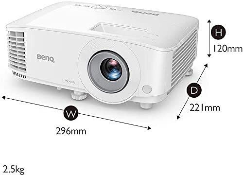 Projetor Benq Corp. MW560 Wxga DLP 4000 Ansi Lumens, 20.000:1, 2XHDMI, USB A, USB Mini B, Speaker 10W, Lamp 15 MIL H