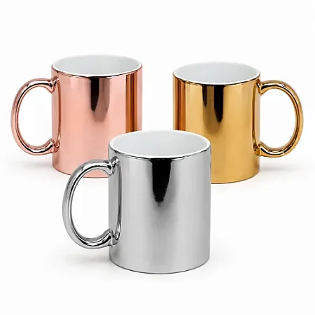 Caneca de Cerâmica Espelhada - 325ml