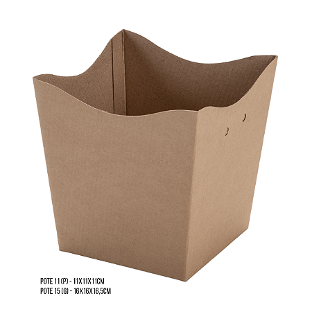 Cachepot Vintage - Cor: Kraft