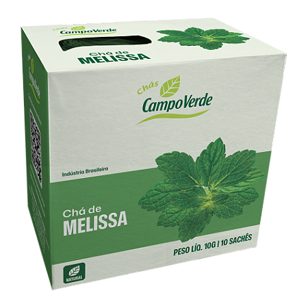 CHÁ DE MELISSA 10 SACHÊS – 10G