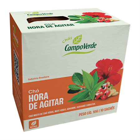 CHÁ HORA DE AGITAR 10 SACHÊS – 10G