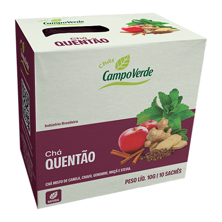 CHÁ QUENTÃO 10 SACHÊS – 10G
