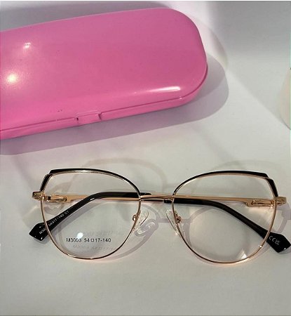 Óculos de Grau Fabi 3003 - Estilo Elegante e Moderno