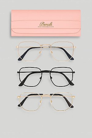 Óculos Benali Linear - Estilo e Sofisticação