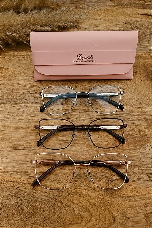 Benali Classic Square - Óculos de Grau Elegantes