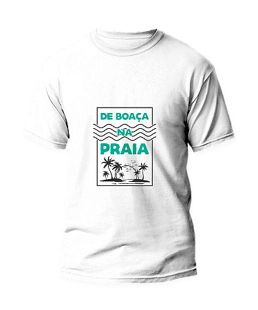 De Boaça na Praia - Camisa Estonada