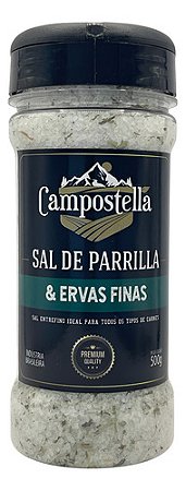 Sal De Parrilla E Ervas Finas P/ Churrasco 500g Campostella