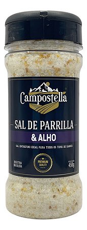 Sal De Parrilla E Alho 450g Campostella