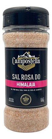 Sal Rosa Do Himalaia Fino 500g Campostella