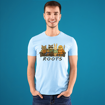Camiseta 100% Algodão ROOT - Friends