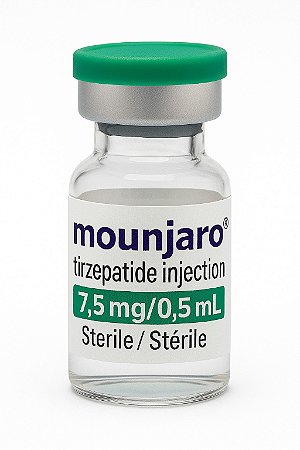 Mounjaro 7,5mg - Medicamento Importado do Canadá para Controle de Peso