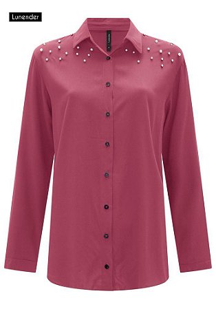 Camisa Social Pérolas