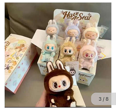 Boneco Labubu Nova Série Pelúcia