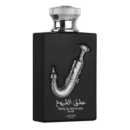 Lattafa Ishq Al Shuyukh Silver Eau de Parfum - Perfume Árabe Masculino 100ml