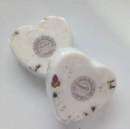 KIt 10 Sabonete Fitoterápicos coração Personalizado