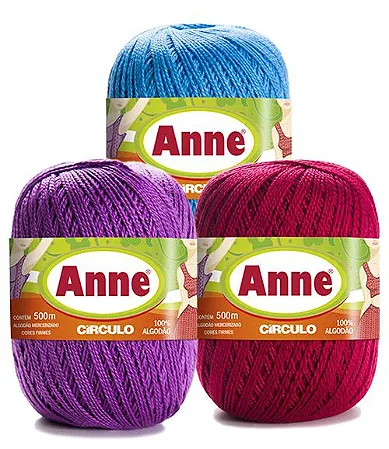 Linha Anne 500 metros varias cores