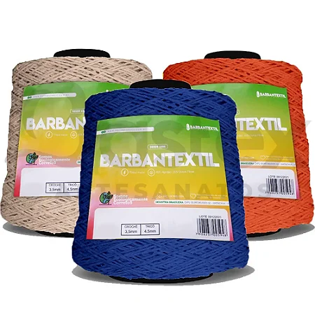 Barbante Barbantextil 1 kilo varias cores