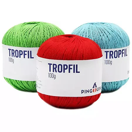 Linha Tropfil 450 metros varias cores