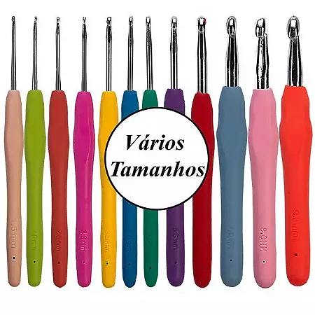 Agulha de Croche de Silicone