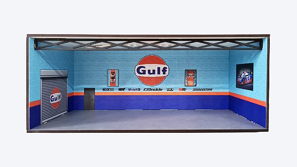 Diorama Garagem com Led