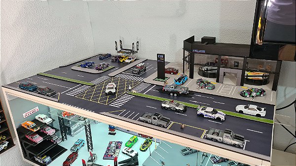 Diorama Cidade 90x55cm