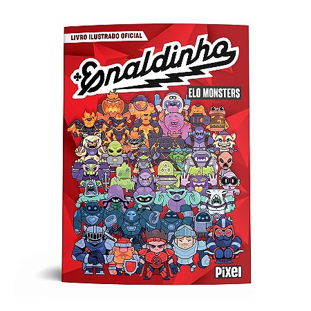 Livro Ilustrado Oficial Enaldinho Elo Monsters
