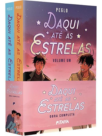 Kit Daqui até as estrelas (Volume 1 + Volume 2) – Coleção completa da HQ para fãs de K-drama e "Heartstopper"