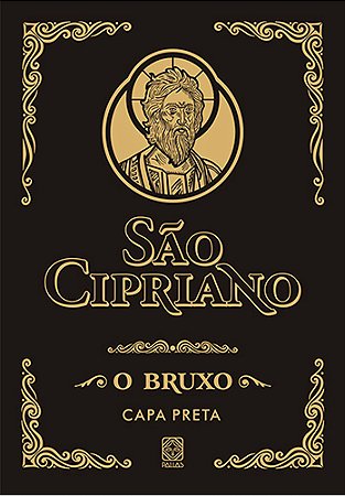 São Cipriano, o bruxo (capa preta)