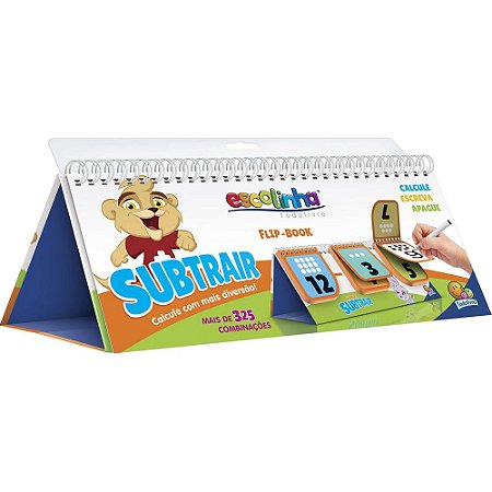 Flip-Book - Combinações Divertidas: Subtrair (Escolinha Todolivro)