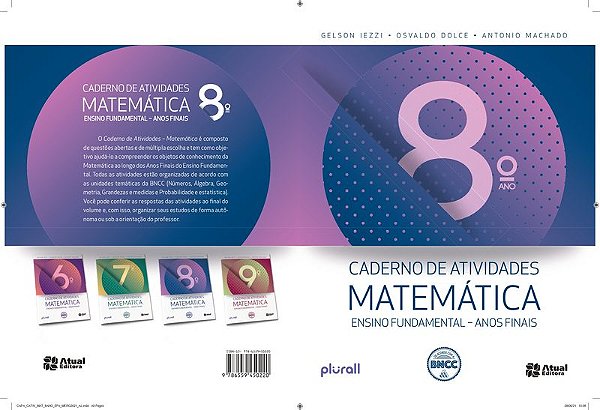Caderno de Atividades Matemática 8º ano