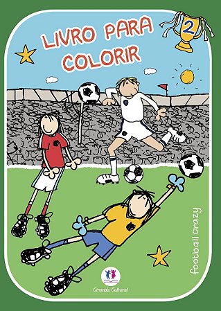 Football Crazy - Livro para colorir