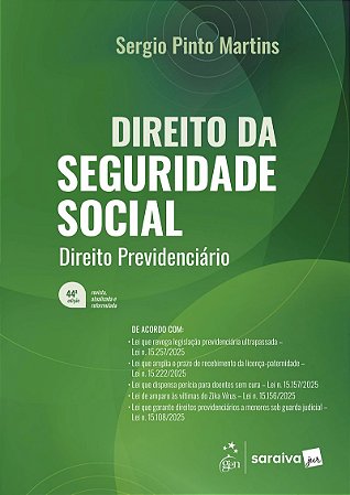 Direito da Seguridade Social - 44ª Edição 2026