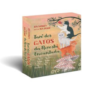 Tarô dos gatos da floresta encantada - caixa com livro + 78 cartas