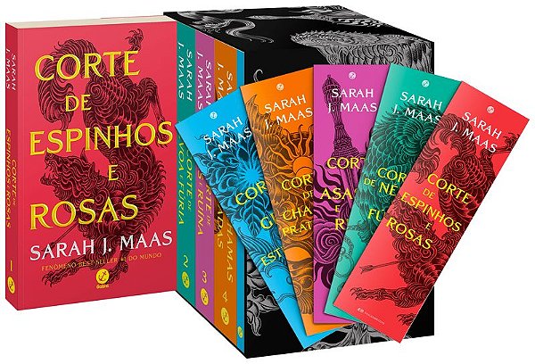 Box Corte de espinhos e rosas (Novas capas) - Acompanha marcadores