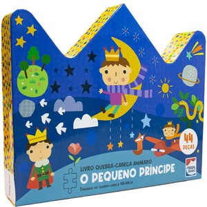 Livro Quebra-Cabeça Animado: Pequeno Príncipe