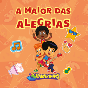 Livro de atividades 3 palavrinhas | A maior das alegrias: Atividades de desenvolvimento motor e cognitivo da criança