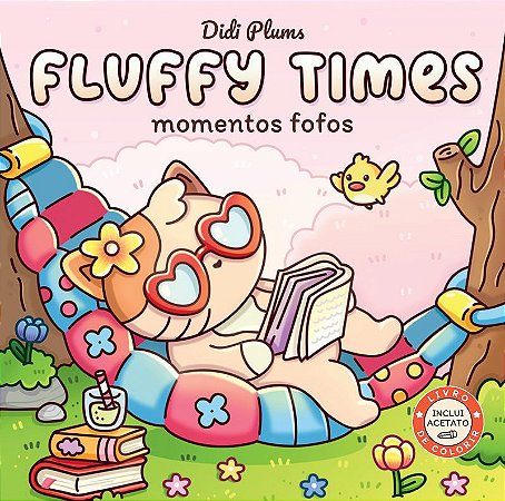 Momentos fofos (Livro de colorir Fluffy Times)