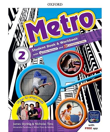 Metro 2 Students Book And Workbook Pack