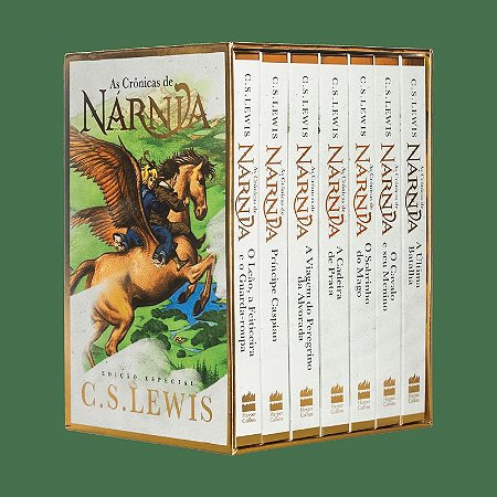 BOX As Crônicas de Nárnia - Edição de Luxo